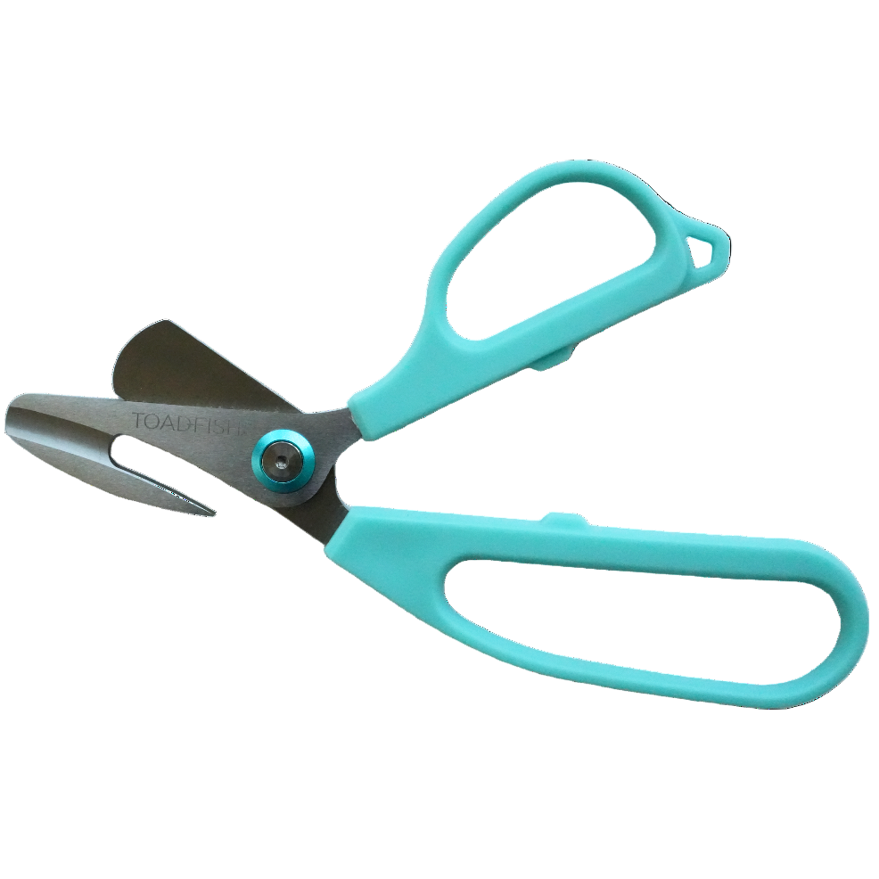 Toadfish Stainless Steel Seafood Zipper Shears