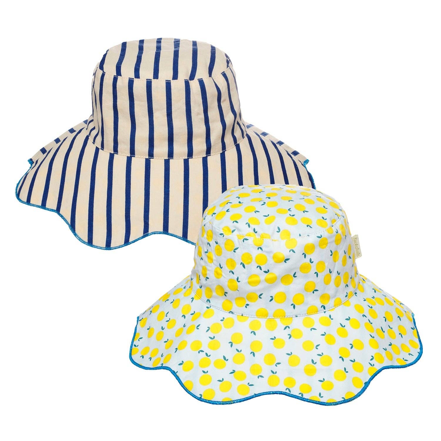 Rockahula Kids Lemon Stripe Reversible Bucket Hat