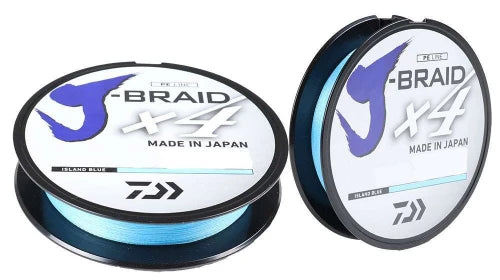 Daiwa J-Braid x4 Braided Fishing Line - 20 lb. to 50 lb.