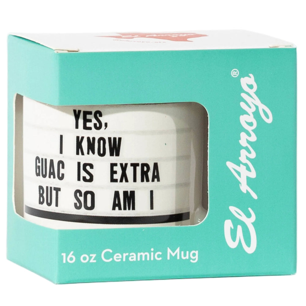 El Arroyo Iconic Signs Ceramic Coffee Mugs - 16 oz.