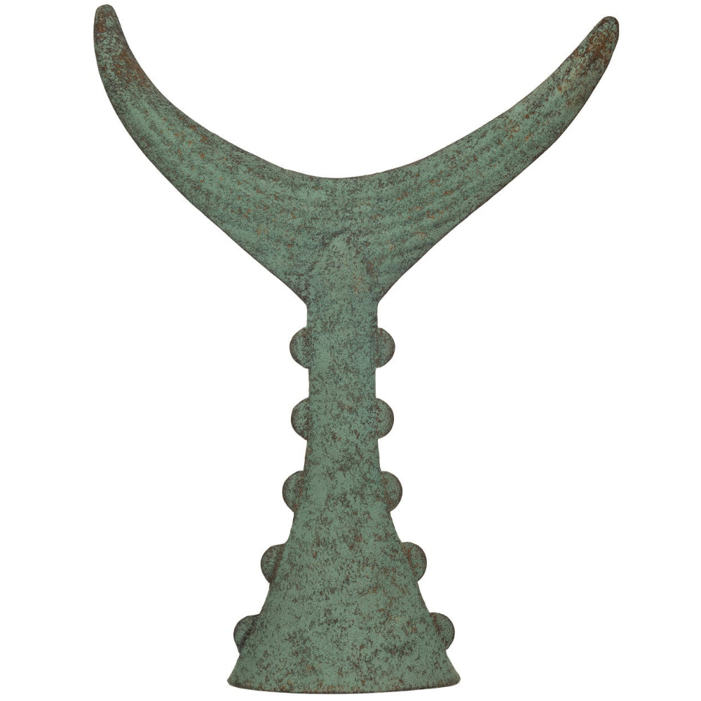 Distressed Metal Tuna Tail Wall Decor - 14.25" x 18"
