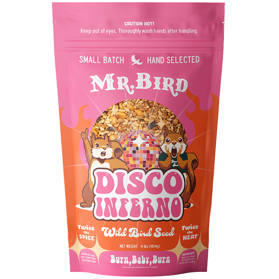 Mr. Bird Disco Inferno Spicy Wild Bird Seed - 4 lb.