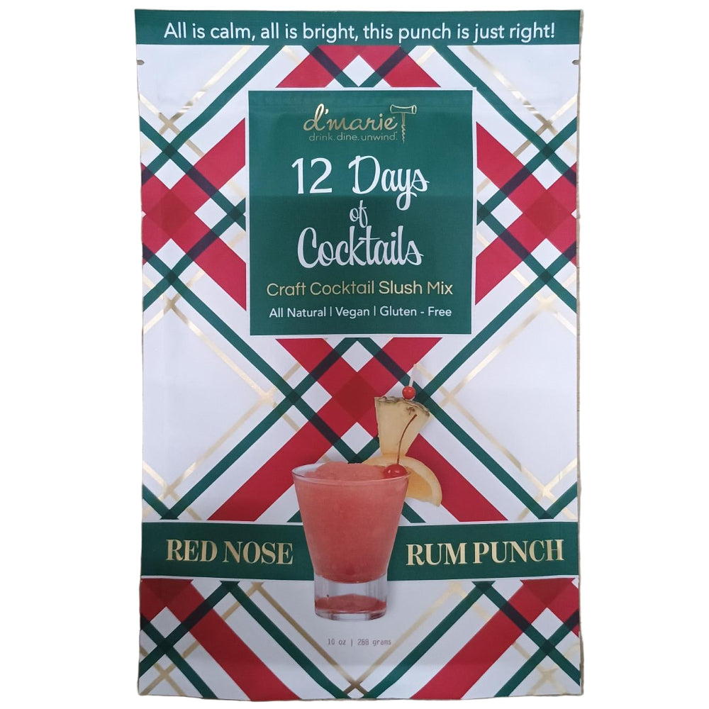 D'Marie Frozen Cocktail Mixes (Holiday) - 10 oz.