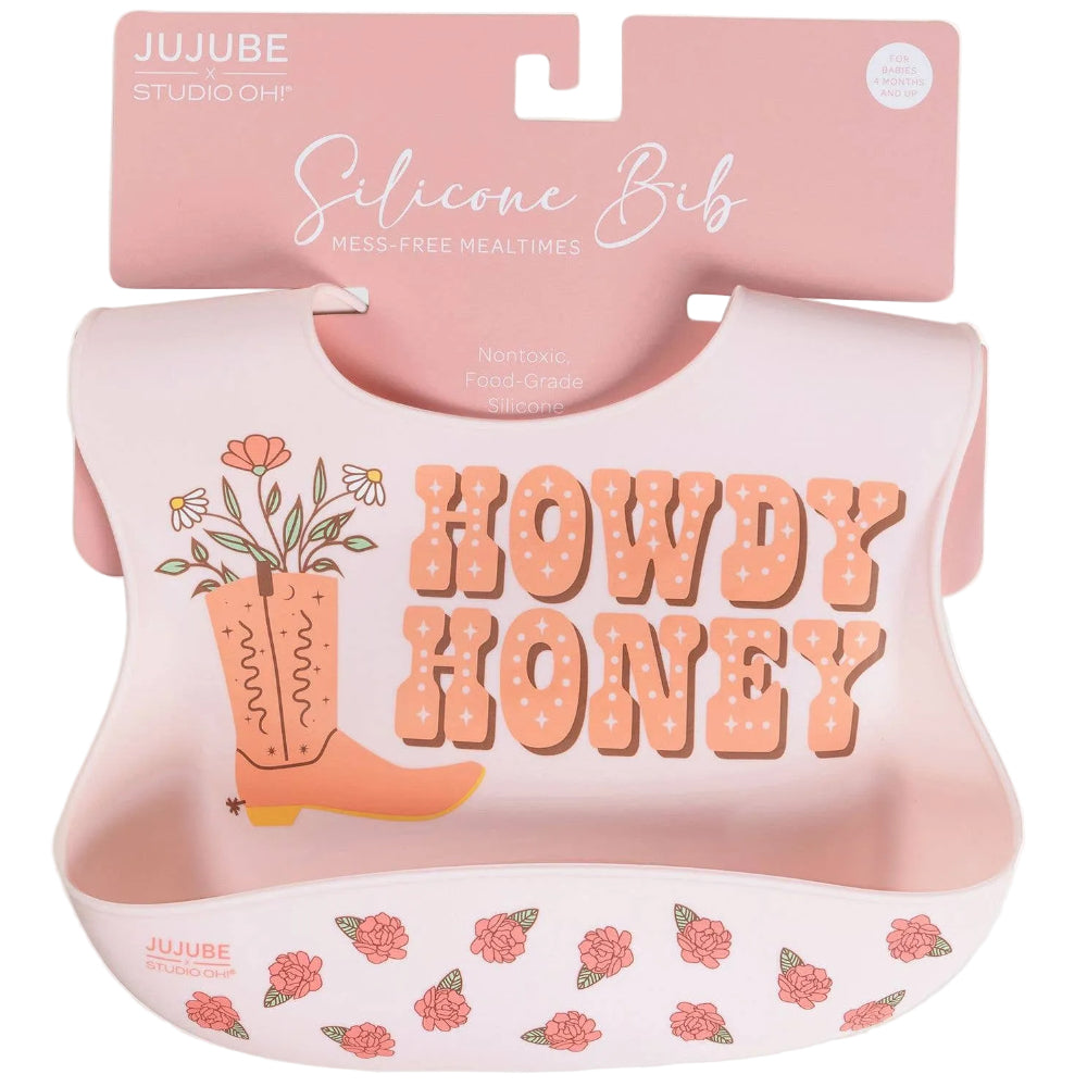 JuJuBe Silicone Baby Bibs