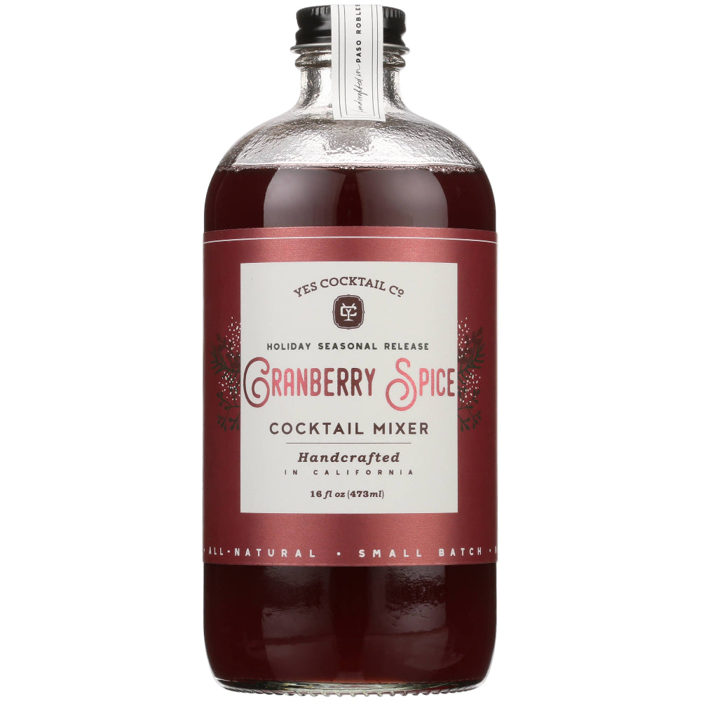 Yes Cocktail Co. Cranberry Spice Cocktail Mixer - 16 oz.