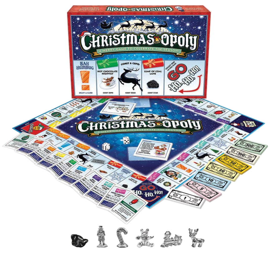 Late for the Sky "Christmas-opoly" Board Game