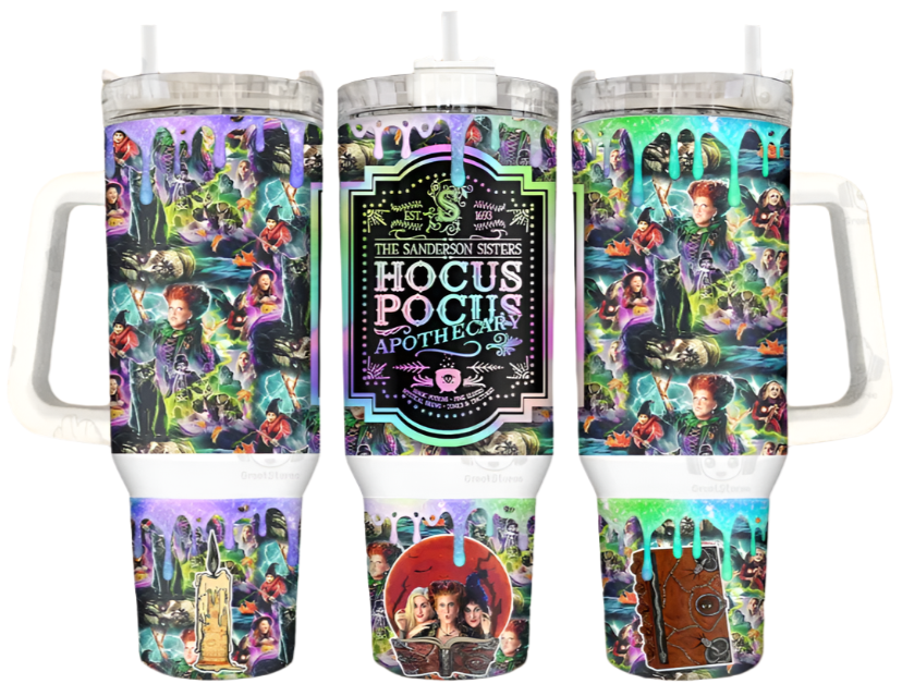 JAC Insulated Stainless Steel Tumbler (Fall/Halloween) - 40 oz.