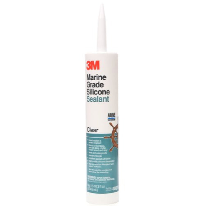 3M Marine Grade Silicone Sealant Cartridge - 10.3 oz.