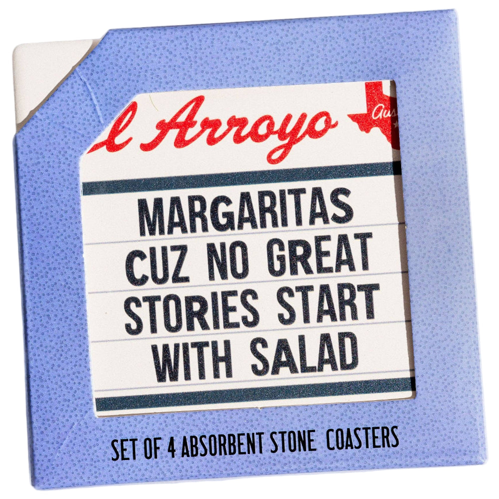 El Arroyo Stone Coaster Set - 4 pc.