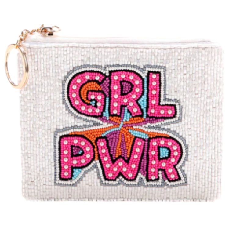 Jen & Co. Ricki Beaded Coin Pouch