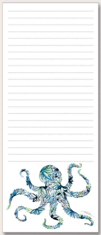 Amanda Klein Magnetic Refrigerator Notepads - 3.5" x 9"