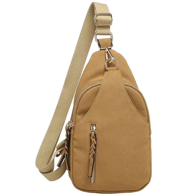 Jen & Co. Nikki Vegan Leather Crossbody Sling Bag