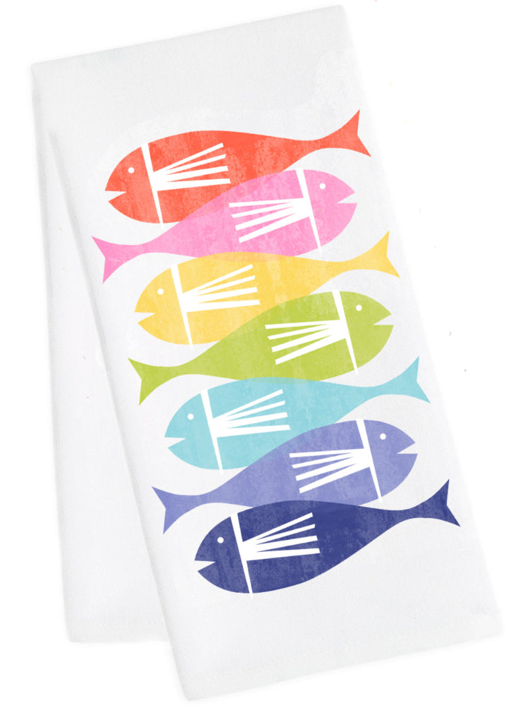 M-Design Studio Cotton Tea Towels (Rockport, TX) - 20" x 30"
