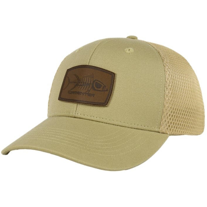 Tormenter Leather Logo Patch Mesh Baseball Cap