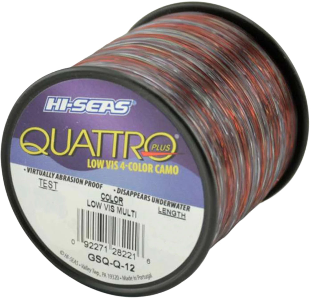 Hi-Seas Quattro Plus Monofilament Fishing Line