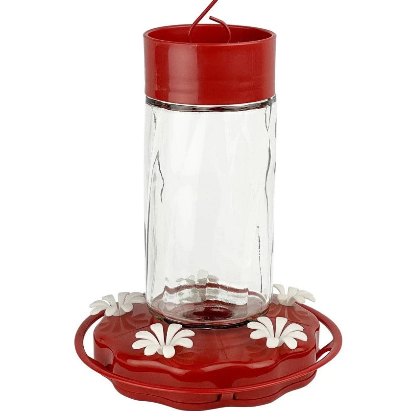 Nature's Way Swirled Glass Hummingbird Feeder - 20 oz.