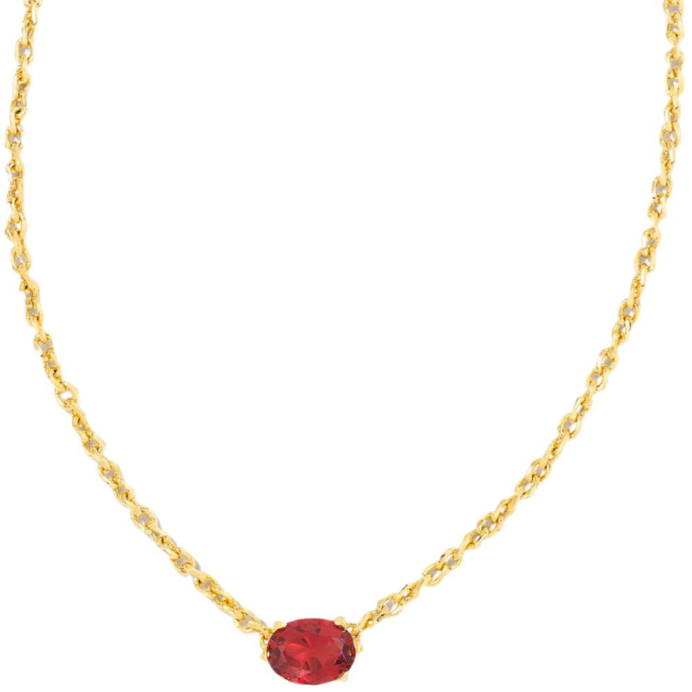 Kendra Scott Cailin Gold Crystal Pendant Necklace