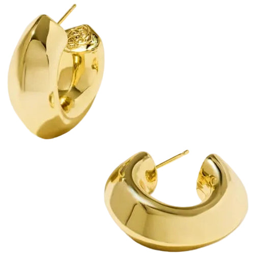 Kendra Scott Embry Gold Hoop Earrings