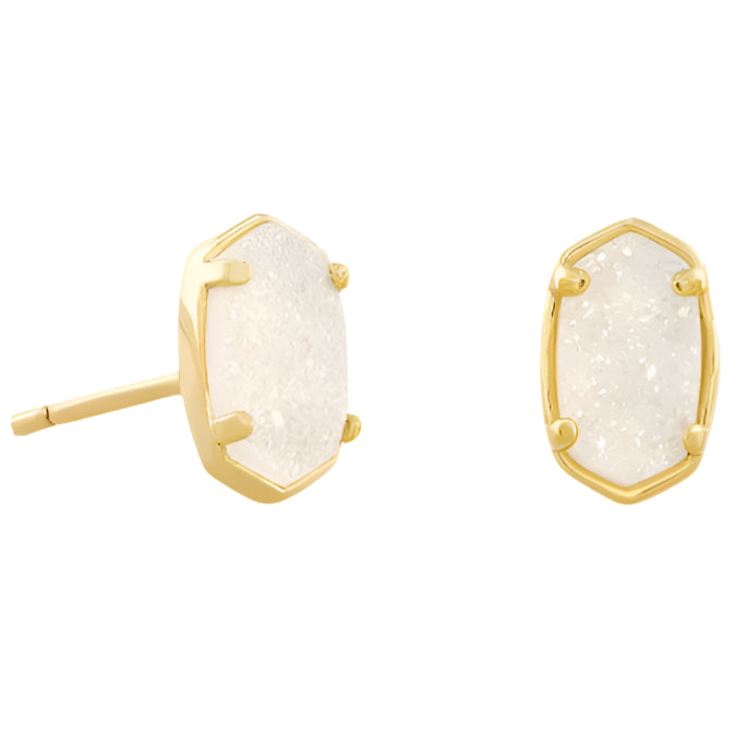 Kendra Scott Emilie Gold Crystal Stud Earrings