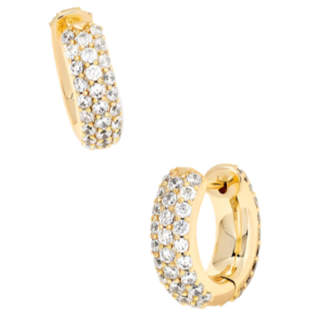 Kendra Scott Mikki Pave "Huggie" Hoop Earrings