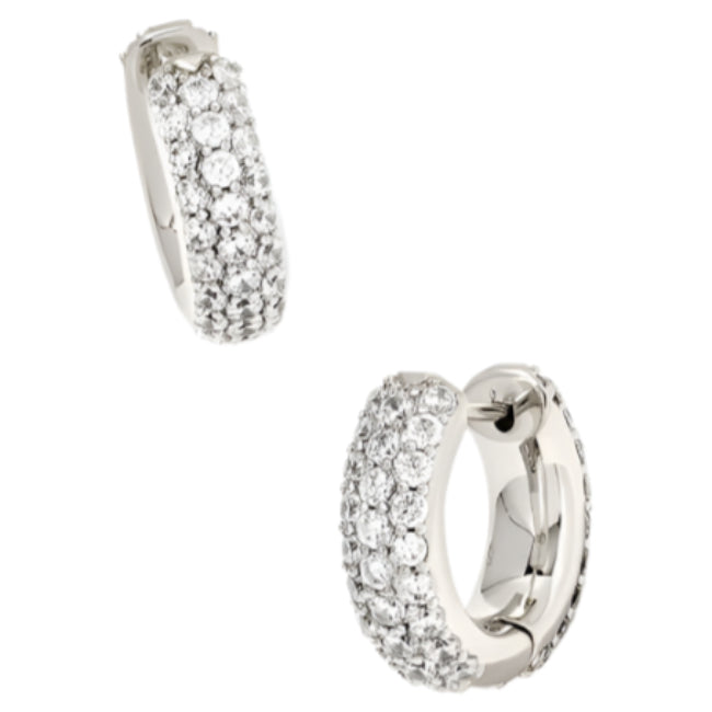 Kendra Scott Mikki Pave "Huggie" Hoop Earrings