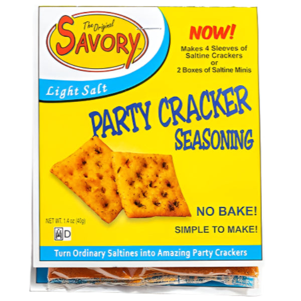 Savory Party Cracker Seasoning Mixes