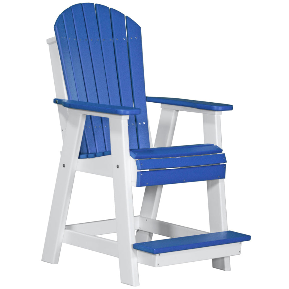 LuxCraft Polywood Adirondack Balcony Chair