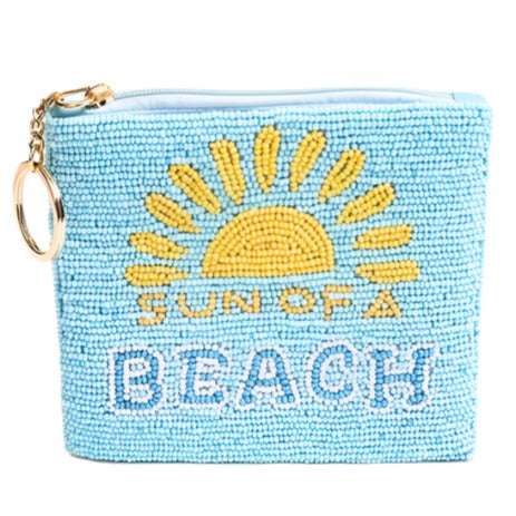 Jen & Co. Ricki Beaded Coin Pouch