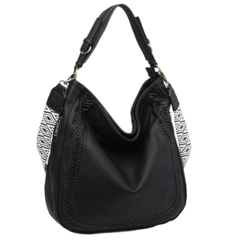 Jen & Co. Aris Whipstitch Vegan Leather Crossbody Bag