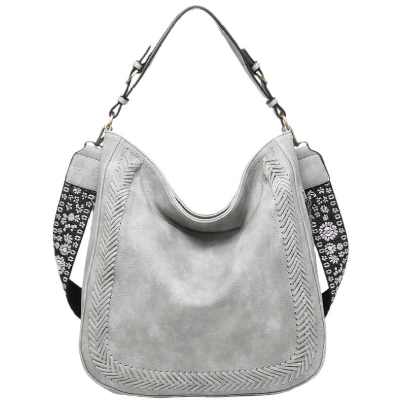 Jen & Co. Aris Whipstitch Vegan Leather Crossbody Bag