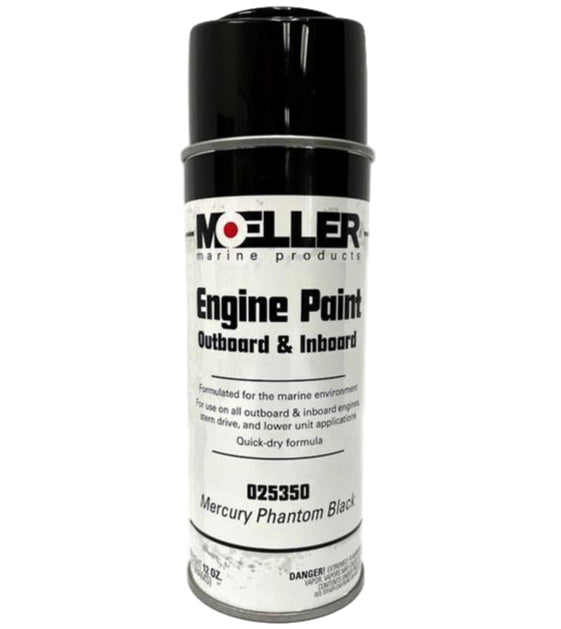 Moeller Outboard/Inboard Engine Paint - 12 oz.