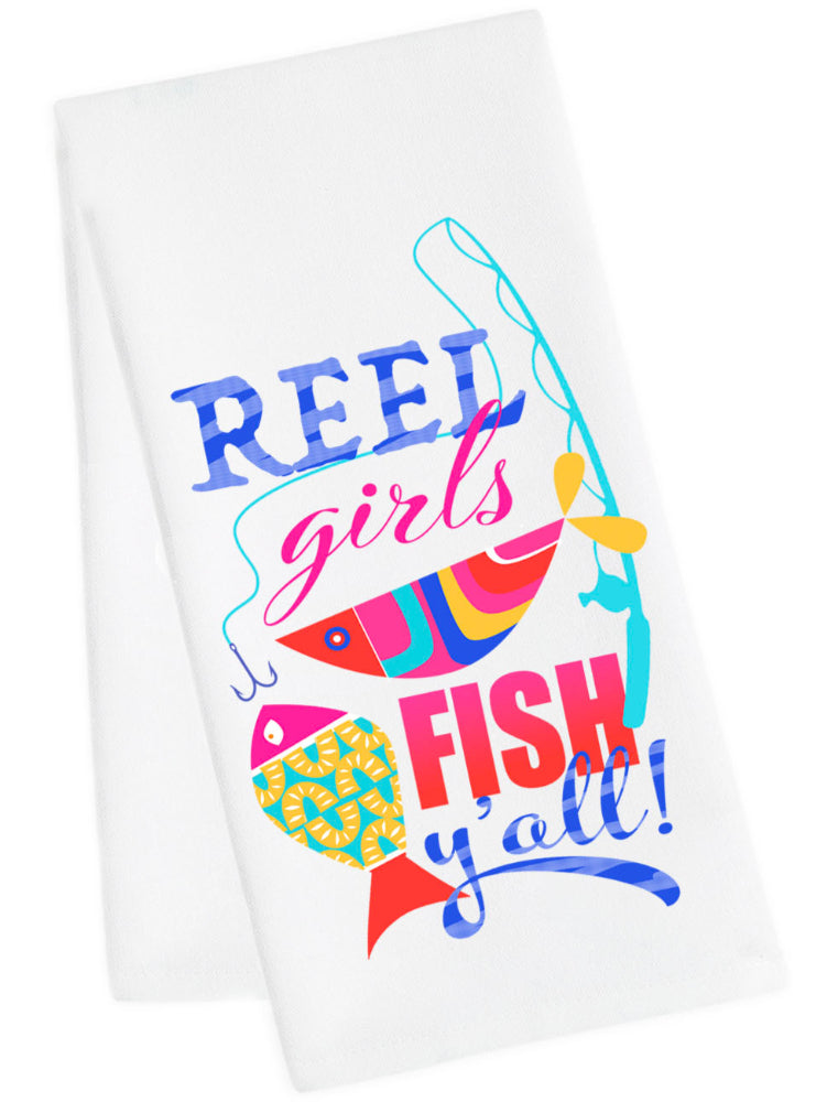 M-Design Studio Cotton Tea Towels (Rockport, TX) - 20" x 30"