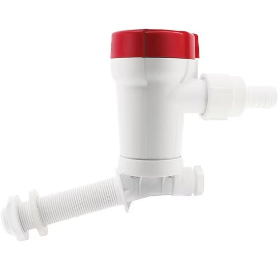 Rule Angled Thru-Hull Livewell Pump - 800 GPH