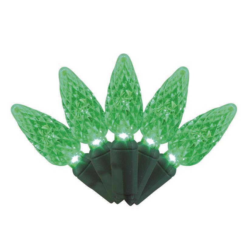 Celebrations Platinum LED C6 Christmas Lights - 25' (50 Lights)