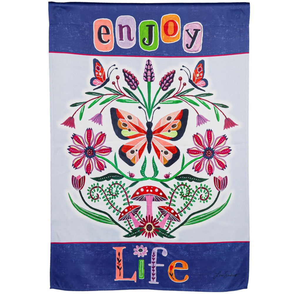 Evergreen Nature & Bird Themed House Flags - 28" x 44"