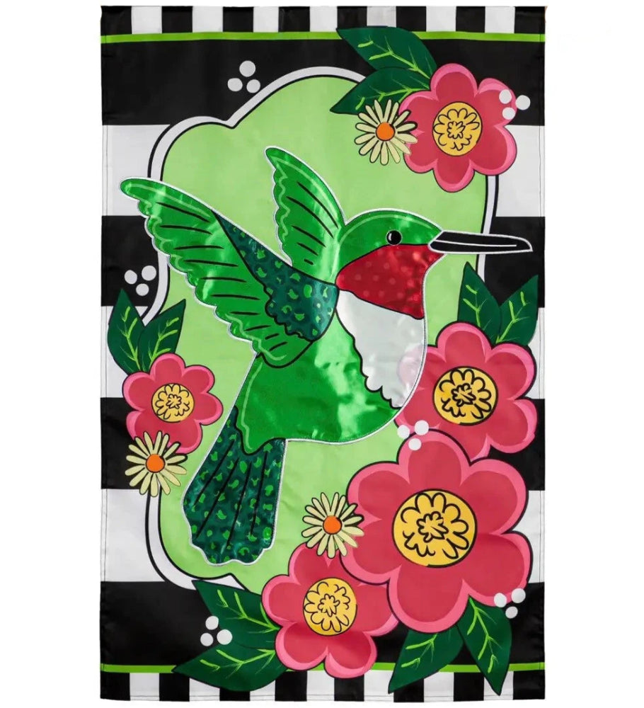 Evergreen Nature & Bird Themed House Flags - 28" x 44"