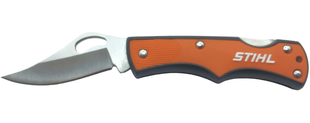 Stihl Stainless Steel Lockback Folding Knife - 2.25