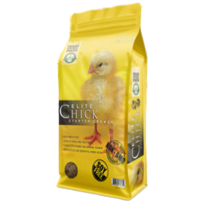 Texas Natural Feeds Elite Chick Starter / Grower - 10, 30, & 50 lb.