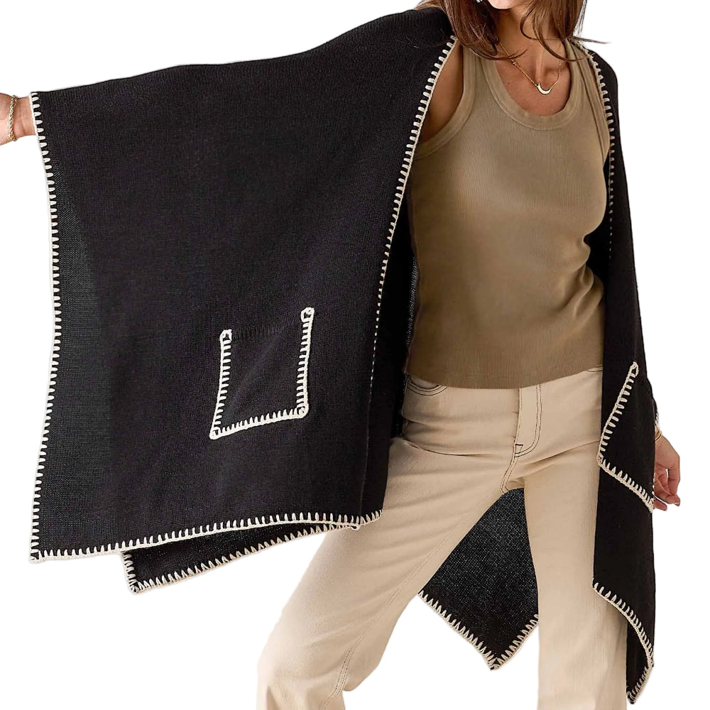 Mersea Whipstitch Travel Wrap