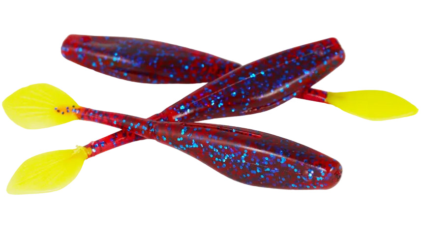 KWigglers 5" Willow Tail Shad Soft Lures - 6 pc.