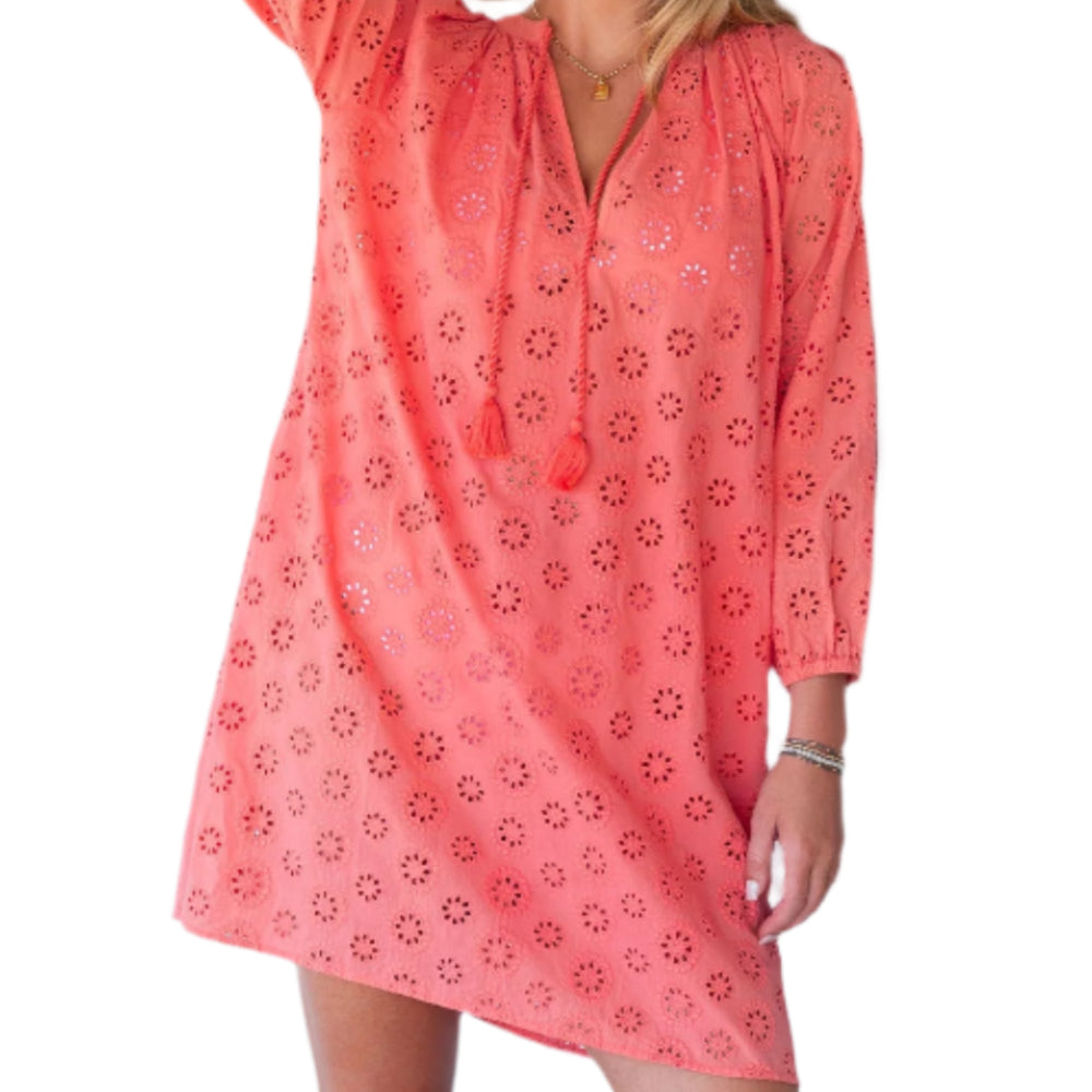 Mersea Daisy Eyelet Cotton Coverup