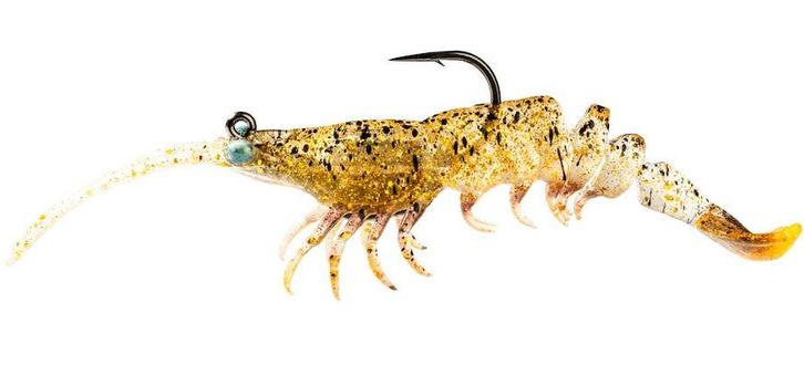 Z-Man PrawnstarZ 3.5" Pre-Rigged Soft Lures - 3.5" & 5"