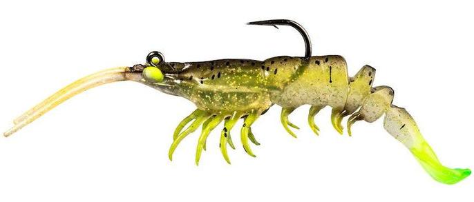 Z-Man PrawnstarZ 3.5" Pre-Rigged Soft Lures - 3.5" & 5"