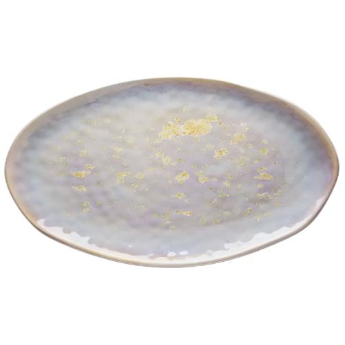 Oyster Melamine Oval Platter - 20.5"