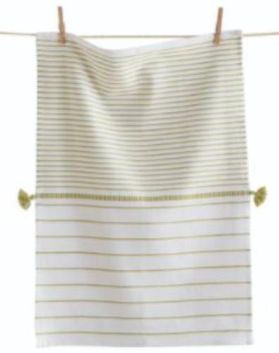 Beach Stripe Cotton Dishtowels - 18" x 26"