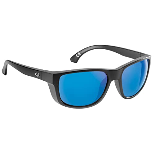 Flying Fisherman Square Duval Sunglasses with Blue AcuTint Lenses