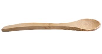 RSVP Natural Bamboo Condiment Spoon - 5"