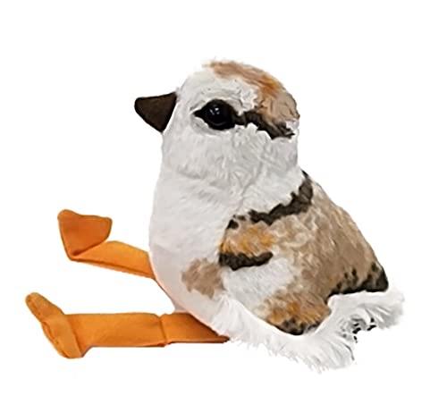 Audubon II Plush Piping Plover Chick With Authentic Bird Sound - 5"