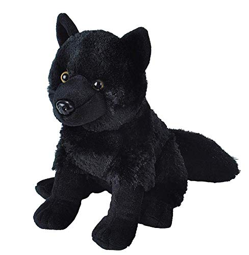 Cuddlekins Plush Black Wolf - 12"