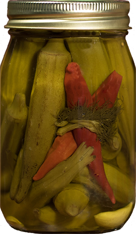 Salemi's Pickled Okras - 16 oz.